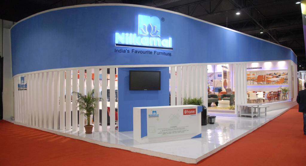 Nilkamal Exhibition Stall designing & fabrication by Hexacraft, one of the top event agencies in India.